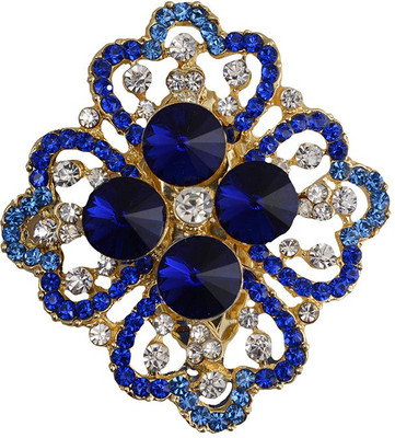 

Taj Pearl Designer Brooch(Gold)
