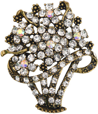 

Taj Pearl Designer Brooch(Yellow)