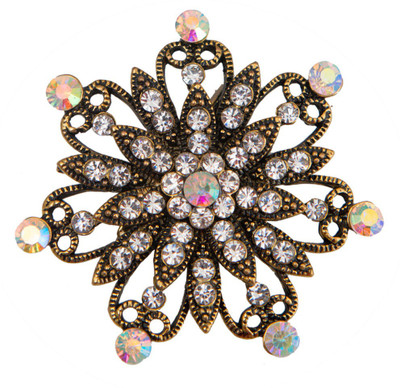 

Taj Pearl Designer Brooch(Yellow)