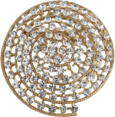 

Taj Pearl Wedding Brooch(Gold)