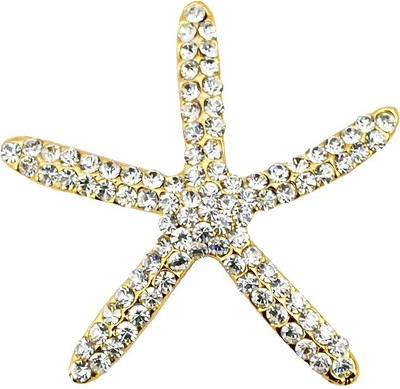 

Silver Shoppee The Playful Silhouette Brooch(Gold, Silver)