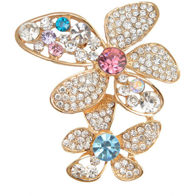 

Taj Pearl Designer Brooch(Gold)
