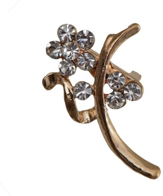 

Taj Pearl Designer Small Brooch(Gold)