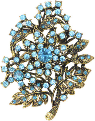 

Taj Pearl Designer Brooch(Yellow)