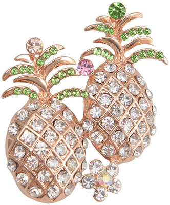 

Taj Pearl Designer Brooch(Gold)