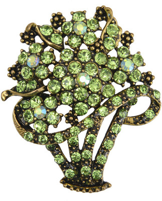 

Taj Pearl Designer Brooch(Yellow)
