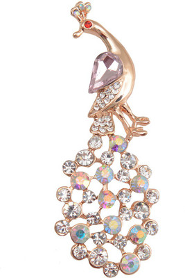 

Taj Pearl Designer Brooch(Gold)