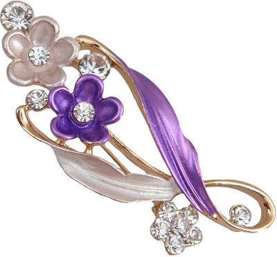 

Taj Pearl Designer Brooch(Gold)