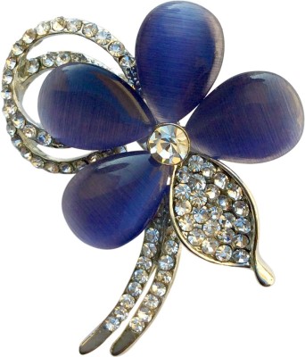 FURE Twisted Petal Brooch(Blue)