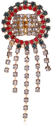 

Silver Shoppee Circle of Hopes Brooch(Gold, Green, Red)