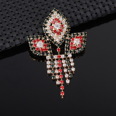 

Silver Shoppee My Princess Brooch(Gold, Green, Red)