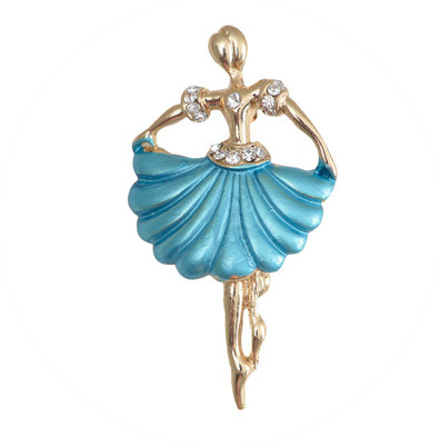 

Taj Pearl Designer Brooch(Gold)