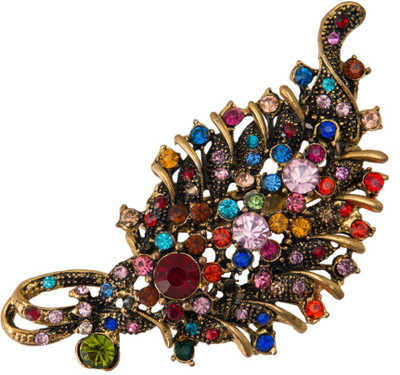 

Taj Pearl Designer Brooch(Yellow)
