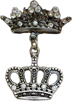 FURE Double Crown Brooch(Silver)