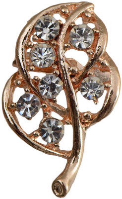 

Taj Pearl Designer Small Brooch(Gold)