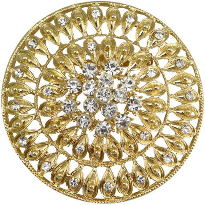 

Taj Pearl Wedding Brooch(Gold)