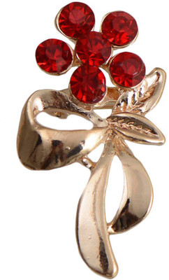 

Taj Pearl Designer Small Brooch(Gold)
