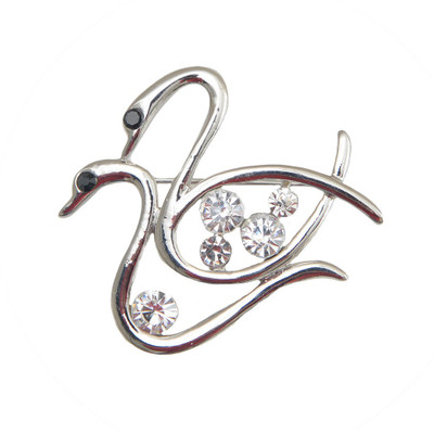 Taj Pearl Designer Brooch(Silver)