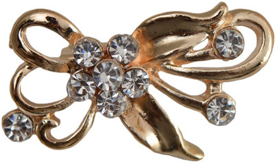 

Taj Pearl Designer Small Brooch(Gold)