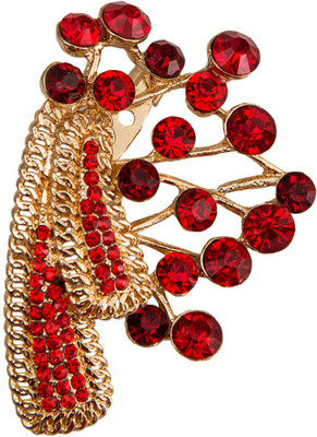 

Taj Pearl Designer Brooch(Gold)