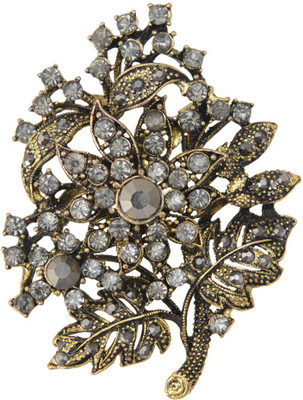 

Taj Pearl Designer Brooch(Yellow)
