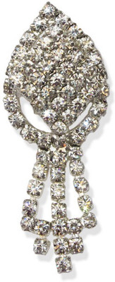 

Wedding Pitara Bride Groom Kalgi Brooch(Silver)