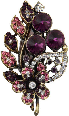 

Taj Pearl Designer Brooch(Multicolor)