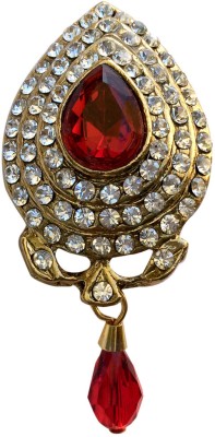 FURE Drop Bead Brooch(Red)