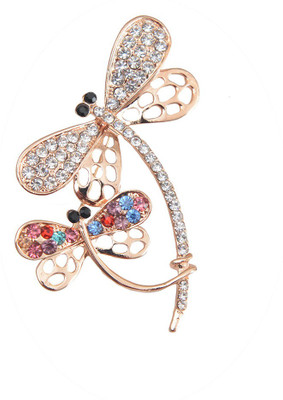 

Taj Pearl Designer Brooch(Gold)