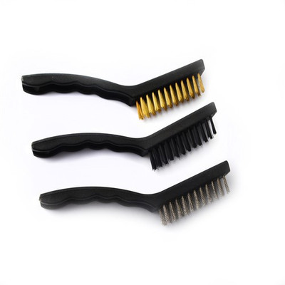 

Pratha Plastic Wet and Dry Brush(Black, Pack of 3)