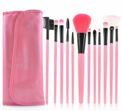 PrettyStar Cosmetic Makeup Brush Set with PU Leather Case(Pack of 12)