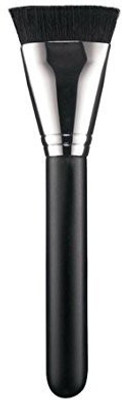 

HOSL Flat Makeup Brushes Contour Brush Foundation Brush-1 PCS Silver and Black Color (Silver and Black)(Pack of 1)