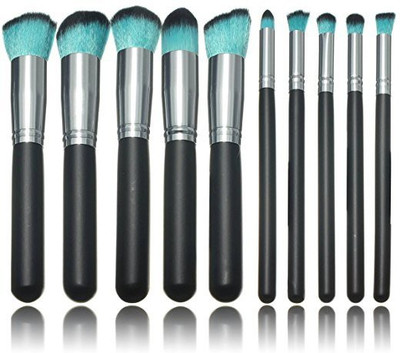 

Gugzy 10 pc Premium Kabuki Makeup Brush Set(Pack of 10)