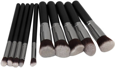 

Evana Professional Make Up Brush Set Foundation(Pack of 10)