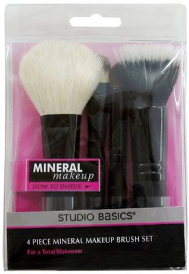 

Paris Presents Incorporated Studio Basics Mineral Makeup Brush Set(Pack of 4)