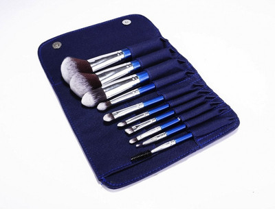

Infinitive Beauty 'Essential- You Blue Their Minds' 10pc Piece Blue Blueberry Soft Hair Brushess(Pack of 10)