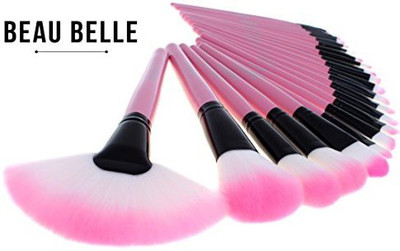

Beau Belle Makeup Brush Set Cosmetics Foundation Blending Blush Eyeliner Face Powder Brush Makeup Brush Kit(Pack of 32)