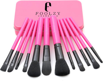 

Foolzy Set of Professional Makeup Brushes Kit(Pack of 12)
