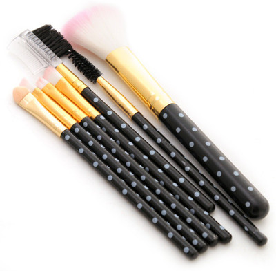 Foolzy Set of 7 Make Up Brush Set(Pack of 7)