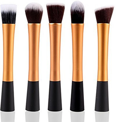 

Chinatera Professional Makeup Synthetic Hair Foundation Brush Tools Kit(Pack of 5)