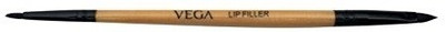 

Vega 2 In 1 Mini Make Up Brush, Lip Filler And Liner