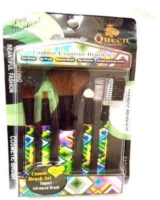 

Queen Glamour Makeup Brush Set(Pack of 5)