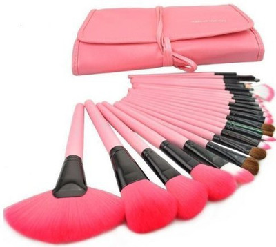 

Joly My BeautyÂ Professional Wool Cosmetic Makeup Brush Set(Pack of 24)