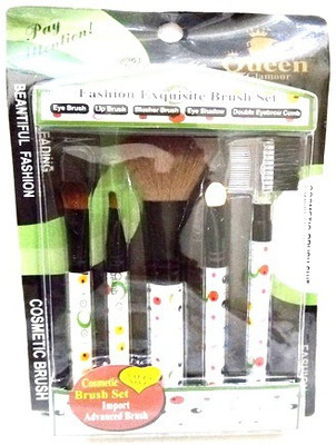 

Queen Glamour Makeup Brush Set(Pack of 5)