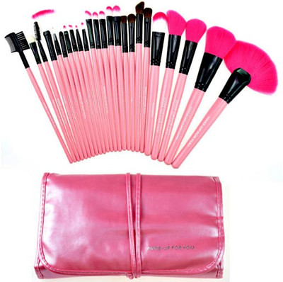 

PrettyStar Makeup Brush Set with PU Leather Travel Case(Pack of 24)