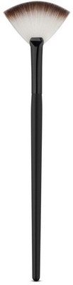 One Personal Care Professional Salon Range Slim Fan Shape Brush For Mixing | Concealing | Blending | Finishing | Highlighting |(Pack of 1)
