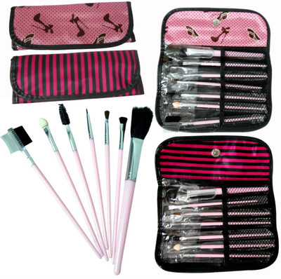 

Adbeni Wallet Makeup Brush 7 In 1 set 01(Pack of 7)
