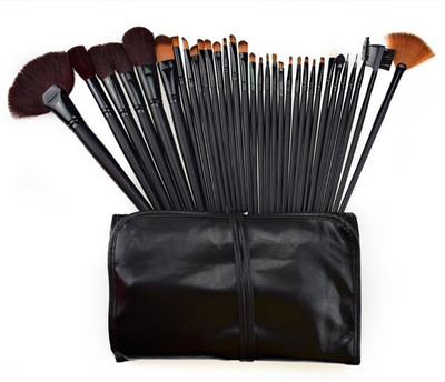 

PrettyStar Professional Cosmetic Makeup Brush Set Kit with Synthetic Leather Case(Pack of 32)
