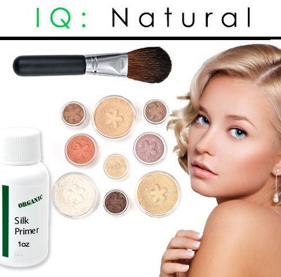 

IQ Natural Large Pure Minerals Makeup Starter Set with Brush Fair Shade Under 30.00!(Pack of 1)