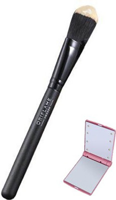

Oriflame Sweden PROFESSIONAL FOUNDATION BRUSH WITH SMART POCKET MIRROR(Pack of 1)